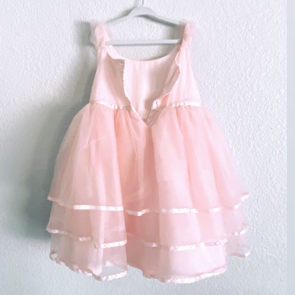 JANIE and JACK Special Occasion pink dress - Picture 4 of 8